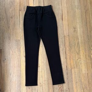Gracia Black Ponte Leggings